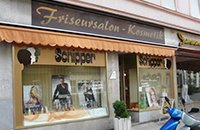 Außenansicht von dem Friseur Damen- und Herrensalon Schipper in Bad Kissingen